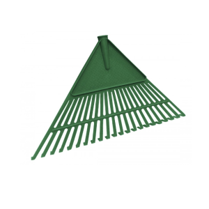 Vassoura Plástica 22 Dentes verde Sem Cabo - Metasul