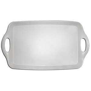 Bandeja Holda 41x26,5cm Branca 29217bb - Bestfer